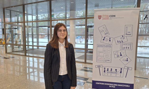 Laureatka Wojewódzkiego Konkursu Języka Polskiego.